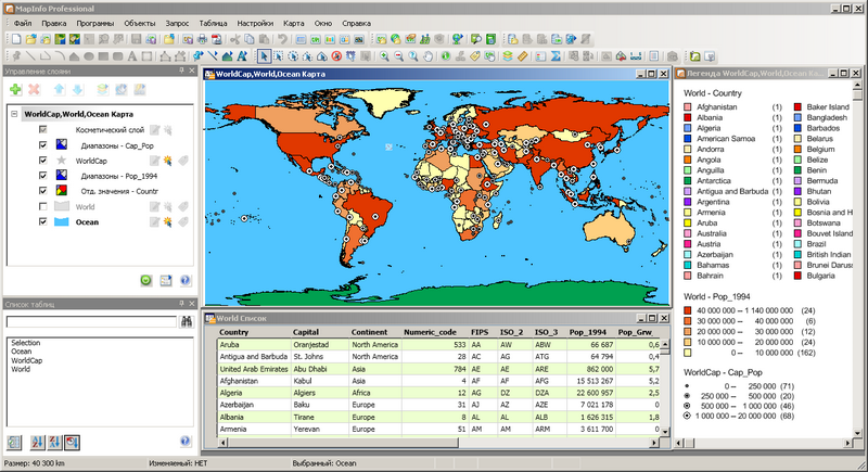 Mapinfo программа скачать